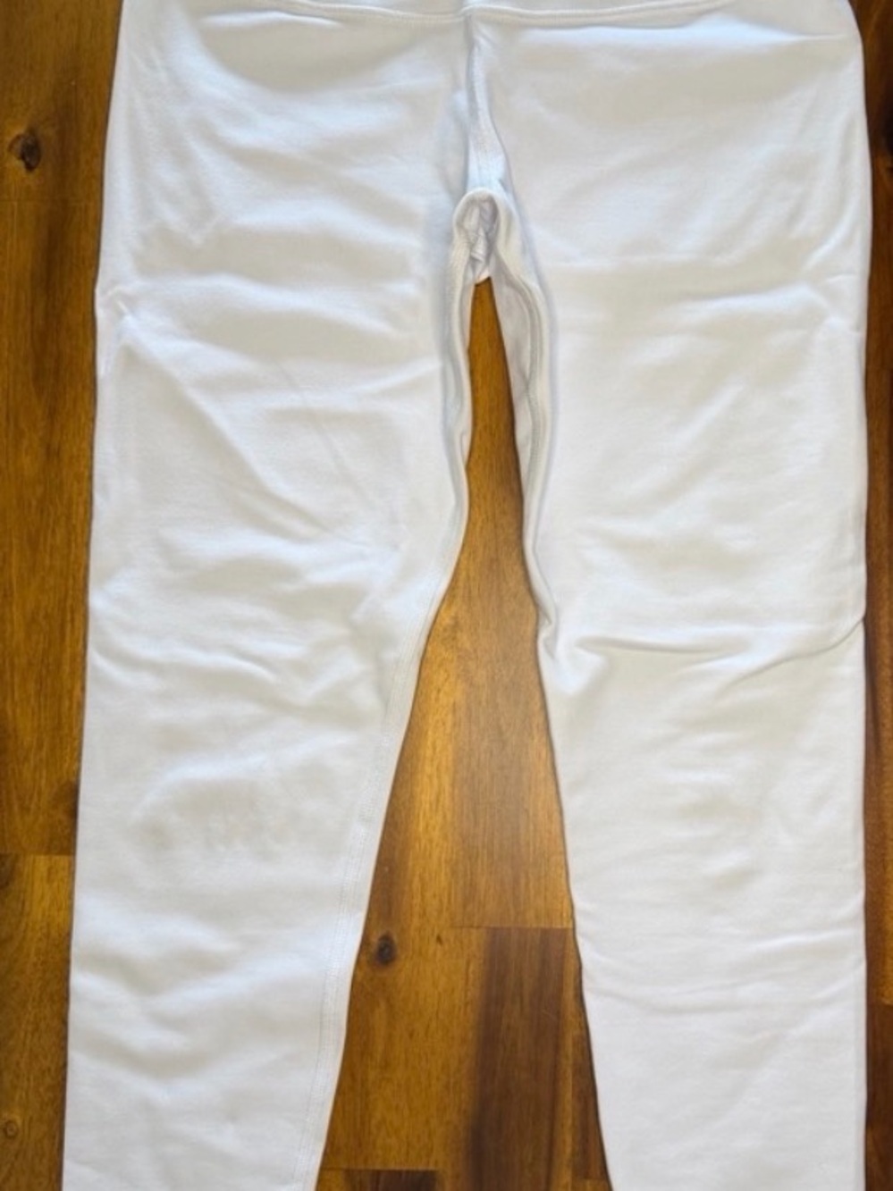 ALO Yoga White 7/8 High-Waist Airbrush Legging